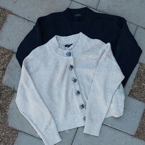 Bundle Quince Organic Cotton Sweaters